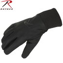 クーポンで最大18%OFF★ROTHCO ロスコ BLACK LINED FOUR WAY STRETCHグローブ 【ミリタリーグローブ】【4464】/ ミリタリー【T】