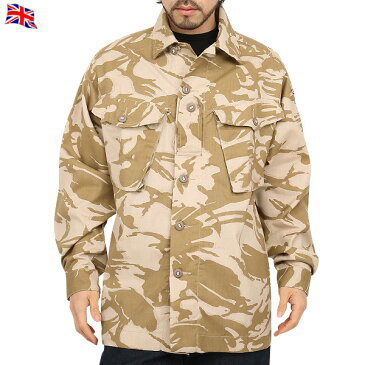 【25%OFFセール開催中】実物 新品 イギリス軍 TROPICAL COMBAT ジャケット デザート DPMカモ / ミリタリー ミリタリージャケット 軍物 コンバットジャケット