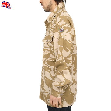 【25%OFFセール開催中】実物 新品 イギリス軍 TROPICAL COMBAT ジャケット デザート DPMカモ / ミリタリー ミリタリージャケット 軍物 コンバットジャケット