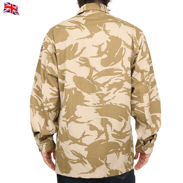 【25%OFFセール開催中】実物 新品 イギリス軍 TROPICAL COMBAT ジャケット デザート DPMカモ / ミリタリー ミリタリージャケット 軍物 コンバットジャケット