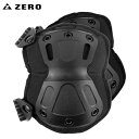 【20％OFFセール開催中】ZERO ゼロ KP-200 KNEE PADS 二—パッド ブラック 【サバゲー】【サヴァイヴァル】/ ミリタリー 【キャッシュレス5%還元対象品】