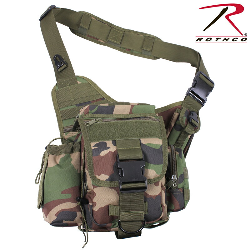 クーポンで最大18%OFF★メンズ ミリタリー バッグ / ROTHCO ロスコ ADVANCED TACTICAL バッグ WOODLAND 2738/ ミリタリー【T】