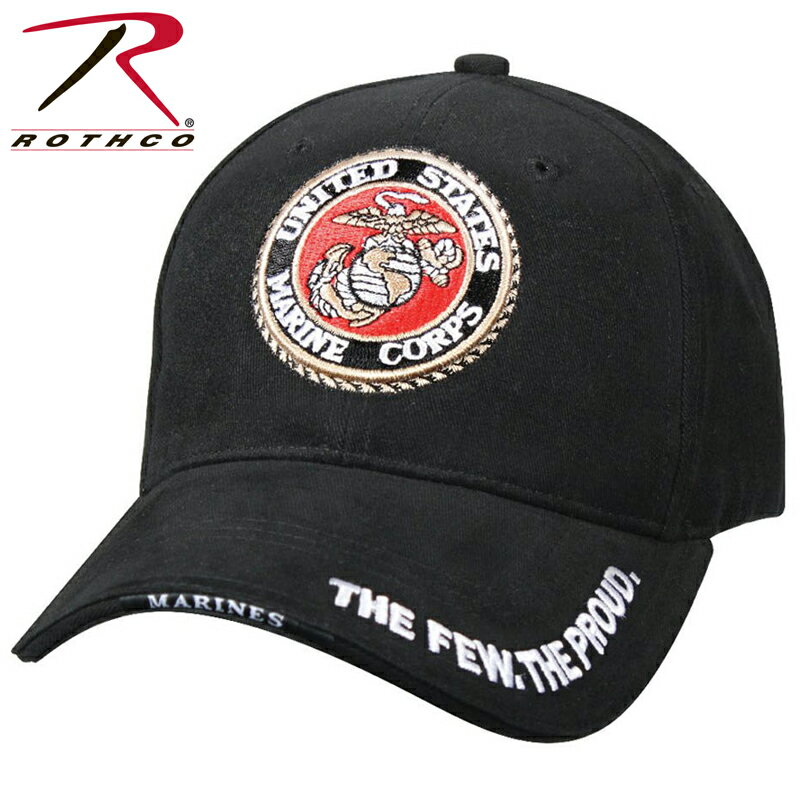 クーポンで最大15 OFF★ROTHCO ロスコ Deluxe Low Profile Cap With USMC Globe Anchor Logo 【9327】/ ミリタリー【T】