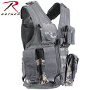 【20％OFFセール開催中】ROTHCO ロスコ キッズ TACTICAL CROSS DRAW ベスト 5598 ACU Digital Camo キッズ ジュニア ミリタリー タクティカルベスト ユニフォーム 装備 サバイバルゲーム ベルクロ 迷彩 カモフラ カモ柄 MIL-SPEC ミルスペック/