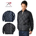 ロスコ アウター メンズ ROTHCO ロスコ DIAMOND NYLON QUILTED FLIGHT JACKET ダイヤモンド キルティング フライトジャケット メンズ ミリタリー アウター ミリタリージャケット 中綿ジャケット キルティングジャケット フライトジャケット【T】