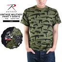クーポンで最大18%OFF★ROTHCO ロスコ ヴィンテージ プリントTシャツ メンズ ミリタリー 半袖/ 春【T】