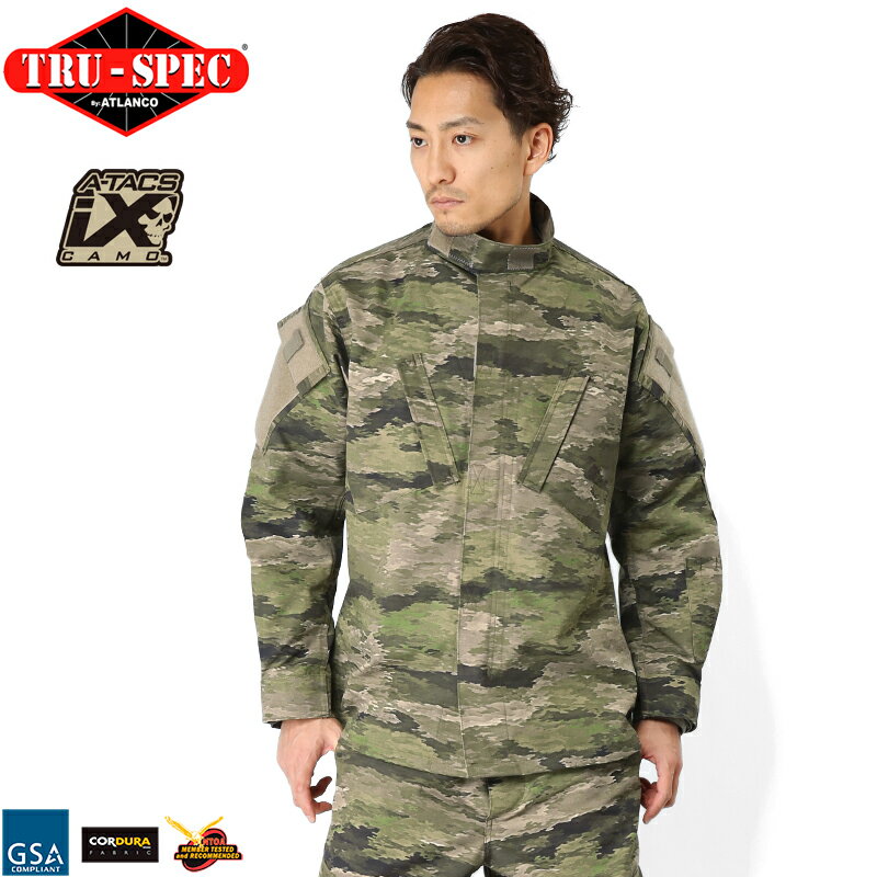 TRU-SPEC トゥルースペック Tactical Response Uniform ジャケット A-TACS iX【クーポン対象外】ミリタリー 軍物 メンズ【T】