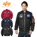 【10月中旬頃入荷予定】ALPHA アルファ TA0113 NASA APOLLO TIGHT MA-1 フライトジャケット★/【Sx】【予】ミリタリー 軍物 スリムフィット タイトフィット メンズ ギフト