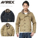 アヴィレックス AVIREX アビレックス 6182174 N-1 デッキジャケット PLAIN【クーポン対象外】【7839952001】【T】｜N1 ミリタリージャケット メンズ アウター ジャケット ボア アメカジ ブラント おしゃれ 大きいサイズ 米軍 アメリカ軍《WAIPER》メンズ ミリタリー