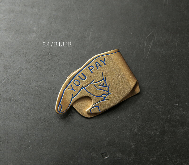 クーポンで15%OFF★【最短即日発送】BUTTON WORKS ボタンワークス BW-0185 “YOU PAY”MONEY CLIP 2 マネークリップ MADE IN JAPAN【T】｜｜ミリタリー カッコいい おしゃれ 春 3