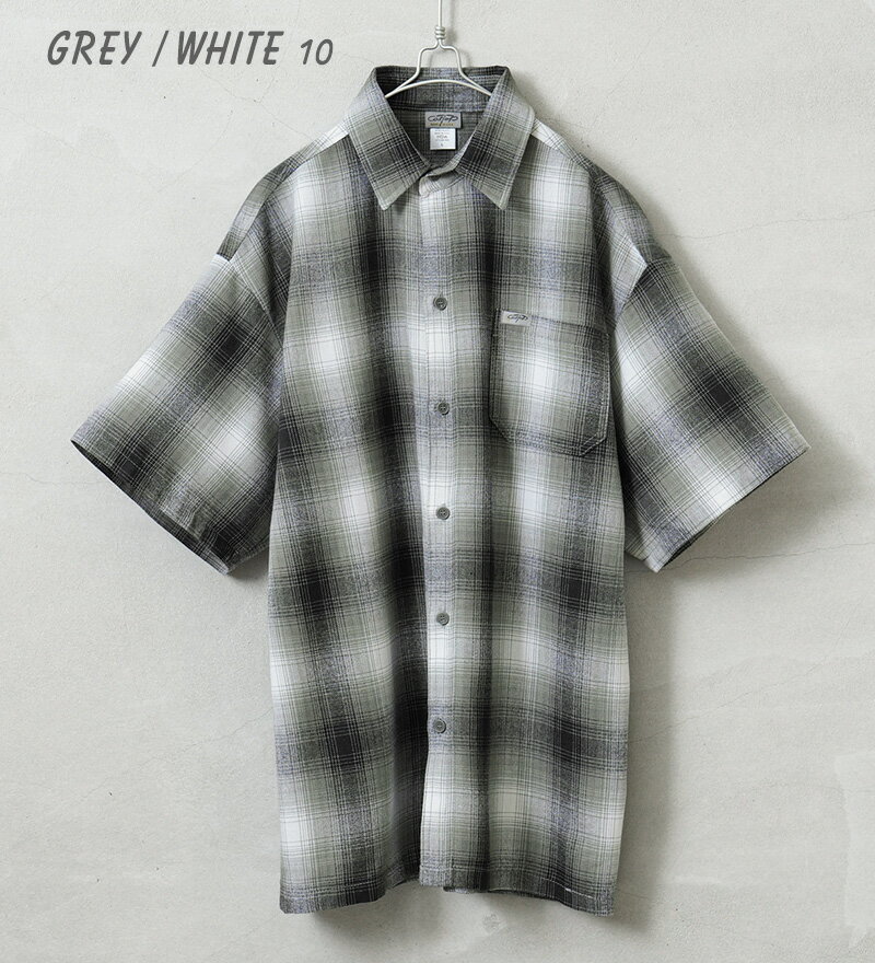 �ں�û¨��ȯ���ۡ�Cal Top �����ȥå� CLTP2000S PLAID S/S SHIRT �ץ�å� ����֥�����å� ����� MADE IN USA��T�ۡڥ����ݥ��оݳ��ۡå�� Ⱦµ����� �ȥåץ� �礭�������� �ͥ륷��� ������� �����奢�� �֥��� �������