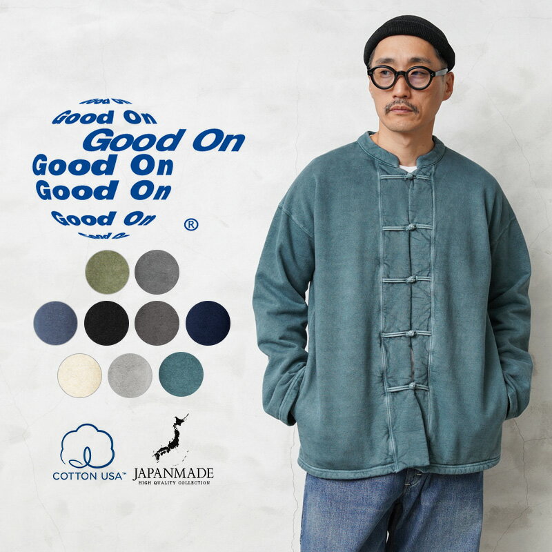 【最短即日発送】クーポンで最大18%OFF★Good On グッドオン GOLT-2108 JEET SWEAT JACKET / ジート ス..