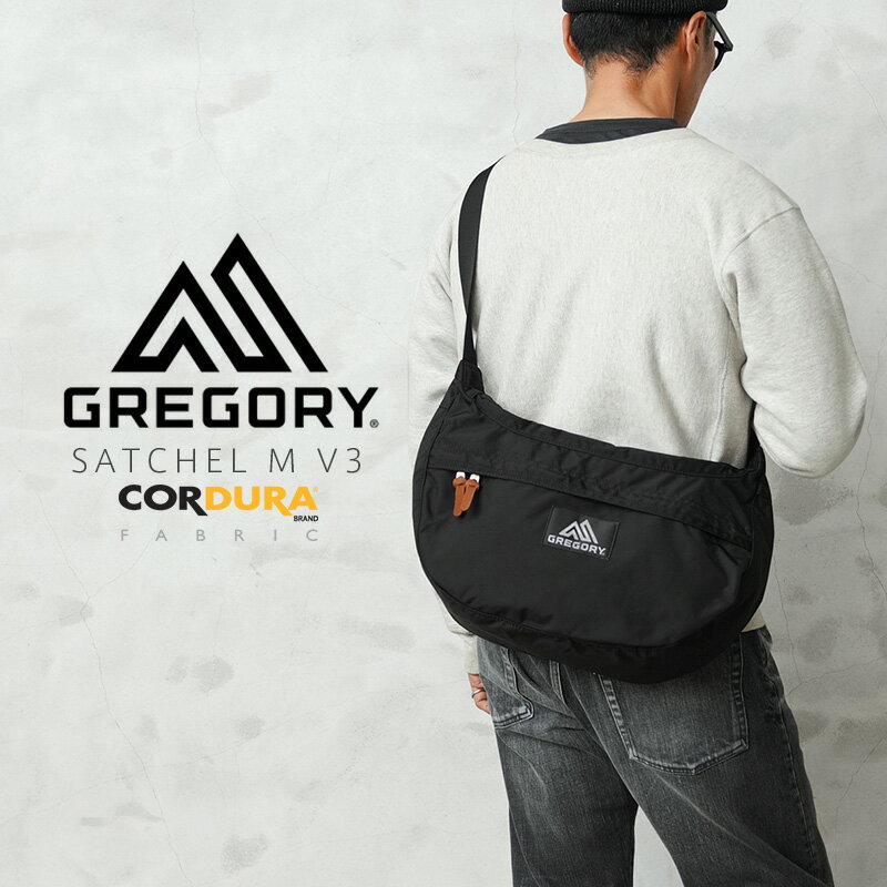 【最短即日発送】クーポンで15%OFF★GREGORY グレゴリー SATCHEL M サッチェルM V3【T】｜メンズ ショルダーバッグ ウエストバッグ ボディバッグ 大容量 旅行 アウトドア ブランド おしゃれ