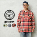 クーポンで最大15%OFF★HOUSTON ヒューストン 41142 SOFT TWIST ビエラシャツ【R】