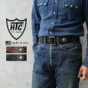 【最短即日発送】HTC エイチティーシー 4971013 END ONLY #SB13 ターコイズ 1.75” カウレザー スタッズベルト MADE IN US...