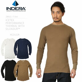 INDERA MILLS インデラミルズ 286LS ICETEX パフォーマンス サーマルアンダーシャツ with Silvadur/ミリタリー 軍物【T】