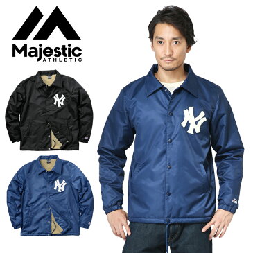【15%OFFクーポン対象】MAJESTIC マジェスティック ニューヨーク・ヤンキース VINTAGE ボア コーチジャケット MM23-NYK-0106《WIP》ミリタリー 軍物 メンズ 男性 ギフト プレゼント