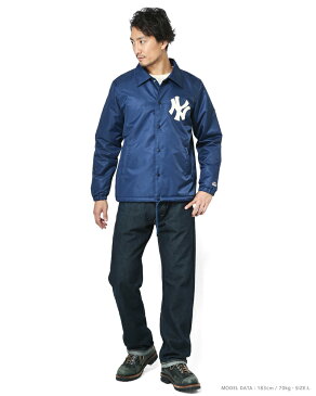 【15%OFFクーポン対象】MAJESTIC マジェスティック ニューヨーク・ヤンキース VINTAGE ボア コーチジャケット MM23-NYK-0106《WIP》ミリタリー 軍物 メンズ 男性 ギフト プレゼント