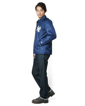 【15%OFFクーポン対象】MAJESTIC マジェスティック ニューヨーク・ヤンキース VINTAGE ボア コーチジャケット MM23-NYK-0106《WIP》ミリタリー 軍物 メンズ 男性 ギフト プレゼント