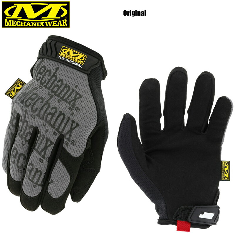 クーポンで最大18%OFF★【あす楽】MechanixWear メカニックスウェア Original Glove オリジナル グローブ GREY MG-08 / サバゲー 装備 バイク 自転車 タクティカル 手袋【T】