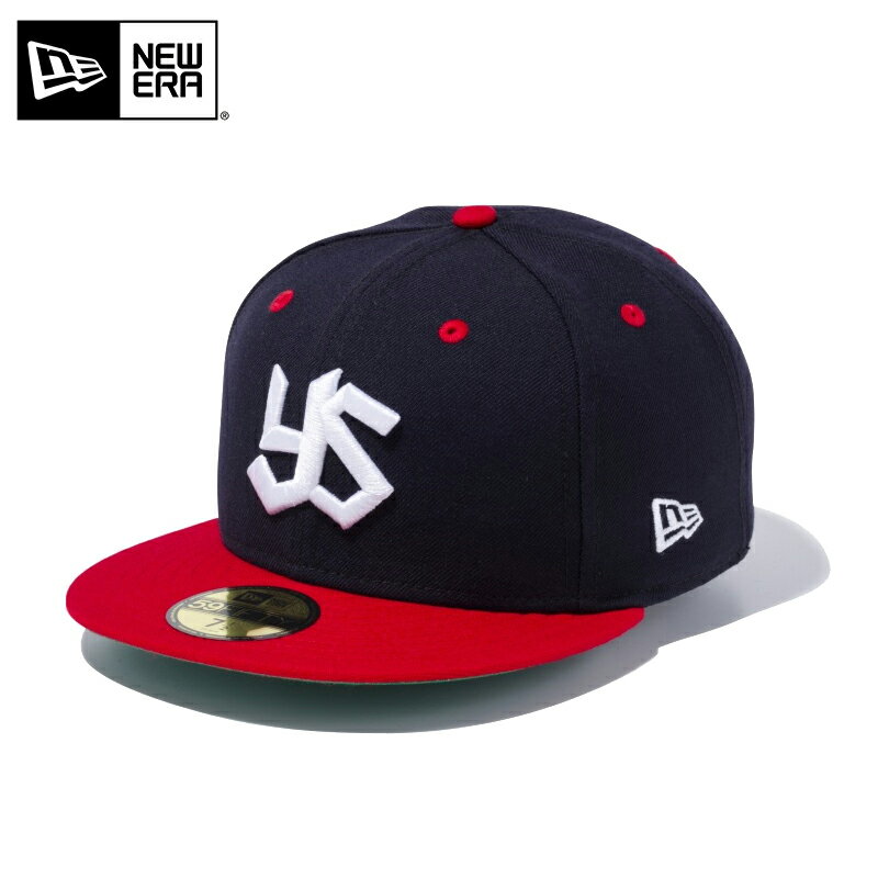 【10％OFF】【メーカー取次】 NEW ERA ニューエラ 59FIFTY NPBクラシック ヤクルトスワローズ 1974-77 ネイビーXスカーレット 11121119 キャップ《WIP》