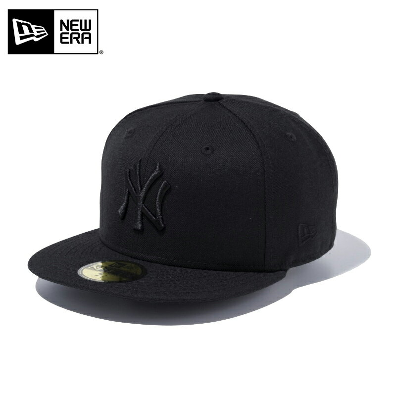 ☆【メーカー取次】NEW ERA ニューエラ 59FIFTY MLB ニューヨーク・ヤンキース ブラックXブラック 14525212 キャップ【クーポン対象外】...