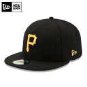 今なら10%OFF☆NEW ERA ニューエラ 59FIFTY MLB On-Field ピッツバーグ・パイレーツ ブラック 13554978 キャップ