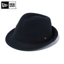 【10%OFF大特価】【メーカー取次】 NEW ERA ニューエラ Felt Hat The Trilby トリルビー ハット ブラック 12018888【クーポン対象外】【T】帽子 野球帽 メンズ レディース 男女兼用