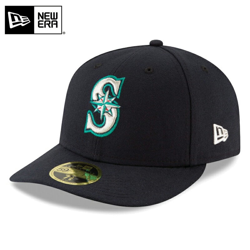 今なら10%OFF☆【メーカー取次】NEW ERA ニューエラ LP 59FIFTY MLB On-Field シアトル・マリナーズ ゲーム 13554930 キャップ / 帽子【クーポン対象外】【T】