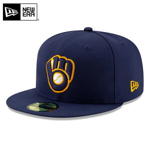 【20%OFFセール開催中】【メーカー取次】 NEW ERA ニューエラ 59FIFTY MLB On-Field ミルウォーキー・ブルワーズ ネイビー 12026661 キャップ【キャッシュレス5%還元対象品】