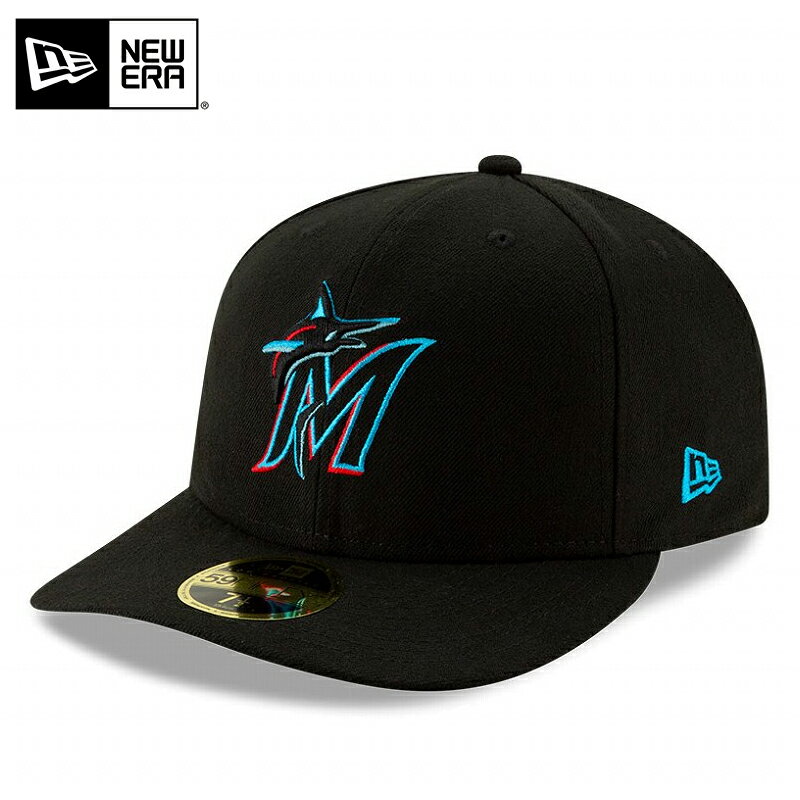 今なら10%OFF☆【メーカー取次】NEW ERA ニューエラ LP 59FIFTY MLB On-Field マイアミ・マーリンズ ゲーム 13554939 キャップ / メンズ レディース 帽子 ベースボールキャップ メジャーリーグ 球団 ロゴ 刺繍 カジュアル ストリート【クーポン対象外】【T】