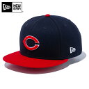 今なら10 OFF☆【メーカー取次】NEW ERA ニューエラ 9FIFTY 広島東洋カープ ネイビーXレッド 13562072 キャップ【クーポン対象外】【T】｜メンズ レディース ベースボールキャップ 帽子 ブランド おしゃれ ロゴ 刺繍