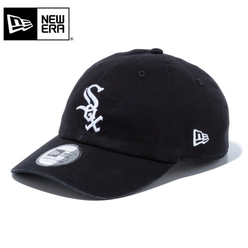 ☆【メーカー取次】NEW ERA ニューエラ Casual Classic シカゴ・ホワイトソックス ブラック 14524778 キャップ【クーポン対象外】【R...