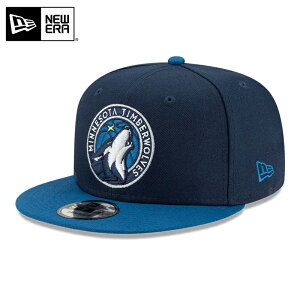 今なら10%OFF☆【メーカー取次】NEW ERA ニューエラ 9FIFTY NBA ミネソタ・ティンバーウルブズ ネイビーXブルー 13552030 キャップ 【クーポン対象外】【T】《WAIPER》メンズ ミリタリー