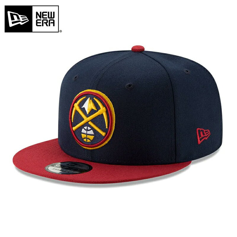 今なら10%OFF☆【メーカー取次】NEW ERA ニューエラ 9FIFTY NBA デンバー・ナゲッツ ネイビーXレッド 13552037 キャップ 【クーポン対象外】【T】《WAIPER》メンズ ミリタリー