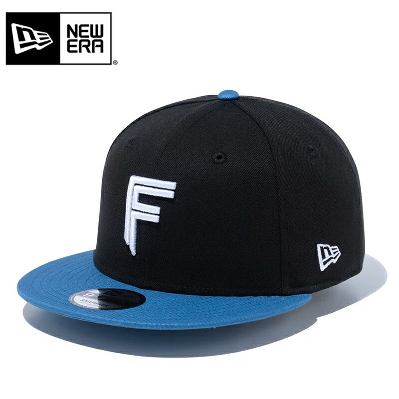 ☆【メーカー取次】NEW ERA ニューエラ 14524936 9FIFTY 北海道日本ハムファイターズ ブラック × ホワイト ブルーバイザーク キャップ【ク...
