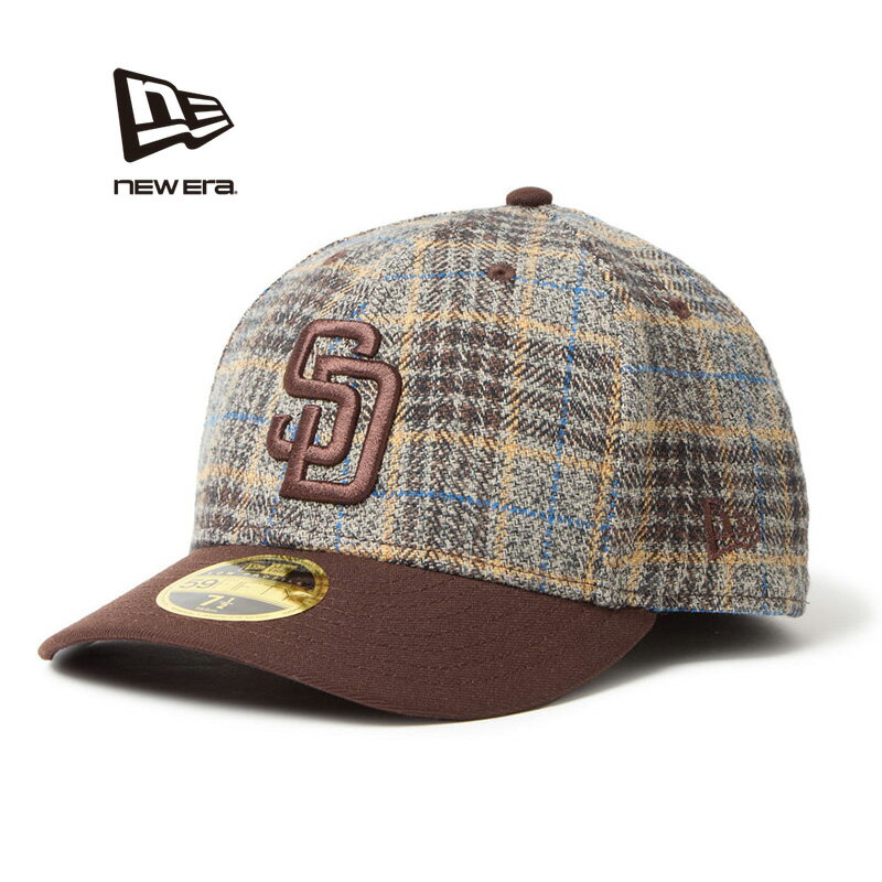 【最短即日発送】NEW ERA ニューエラ 14667657 LP 59FIFTY MLB Plaid Flannel フランネル チェック SD パドレス ブ...