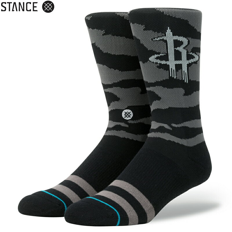 【10％OFF大特価】【メーカー取次】STANCE スタンス NIGHTFALL ROCKETS ソックス BLACK M558A17NRO【クーポン対象外】【T】