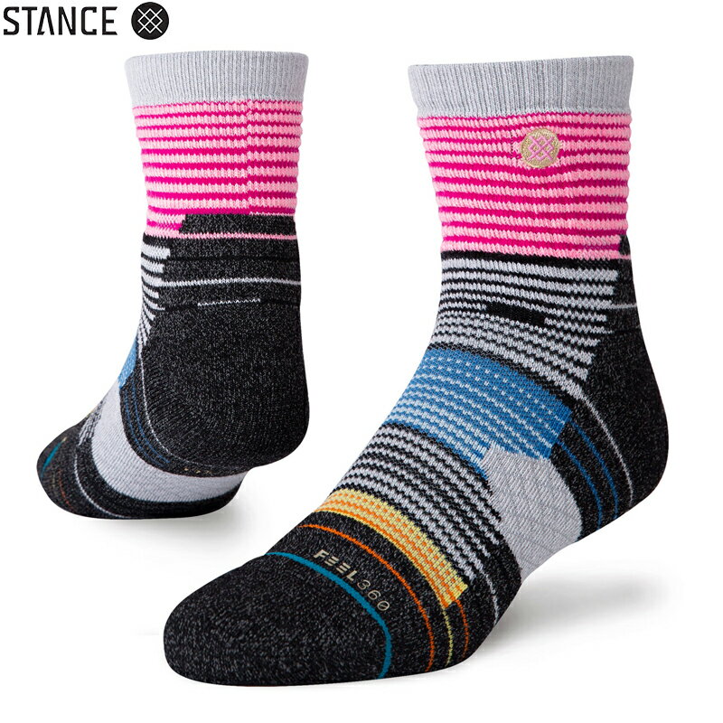 【10％OFF大特価】【メーカー取次】STANCE スタンス VICKORY QTR ソックス PINK A388A20VIQ#PNK【クーポン対象外】【T】