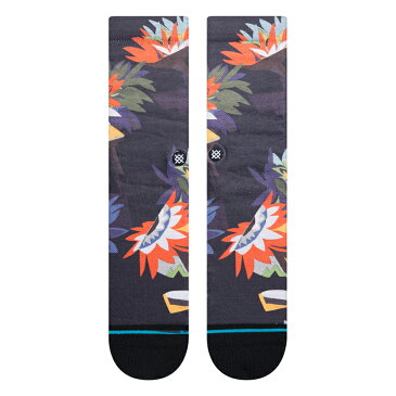 【5%OFF大特価】【メーカー取次】STANCE スタンス LA MARA ソックス BLACK A558A21LAM#BLK / 靴下 socks 優れた耐久性 肌触り良好 極上のフィット感 クルー丈【クーポン対象外】【T】
