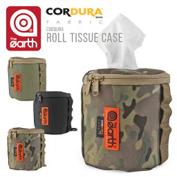 クーポンで最大15%OFF★THE EARTH ジ アース TECPDC5 CORDURA Roll Tissue Case コーデュラ ロールティッシュ ケース【Sx】【T】