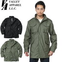 クーポンで最大15 OFF★Valley Apparel バレイアパレル M-65フィールドジャケット/ミリタリー 軍物【T】