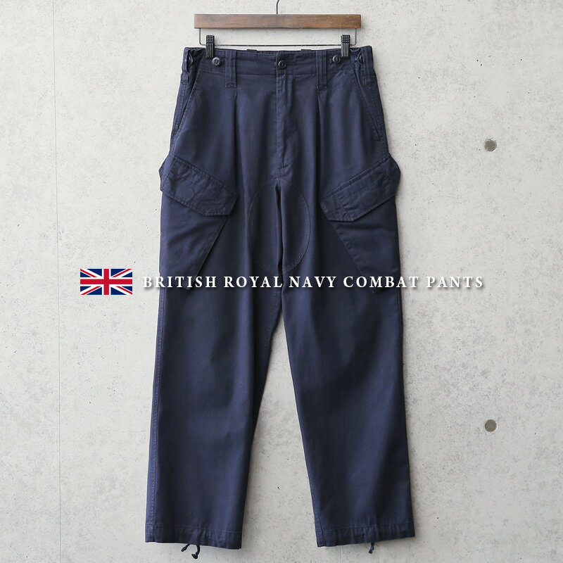 実物 イギリス軍 ROYAL NAVY COMBAT カーゴパンツ スラントポケット / イギリス海軍 ロイヤルネイビー PCSコンバットパンツ 斜めカーゴ ユーロミリタリー 古着 軍物 軍パン【クーポン対象外】【WAIPER公式YouTubeネタ】【I】