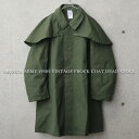 希少 実物 新品 デッドストック フランス軍 フロックコート【クーポン対象外】【I】|ミリタリーコート ミリタリージャケット メンズ アウター 軍放出品 軍モノ 大きいサイズ おしゃれ ヴィンテージ カーキ オリーブ ユーロミリタリー