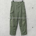 実物 USED フランス軍 M-64 カーゴパンツ【クーポン対象外】【I】|ミリタリーパンツ ワークパンツ ワイドパンツ メンズ ボトムス 軍放出品 軍モノ 軍...
