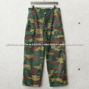 実物 USED ベルギー軍 M-90 ジグソーカモ フィールド カーゴパンツ 2nd / 軍物 軍服 軍パン ミリタリー【クーポン対象外】【I】実BOZ