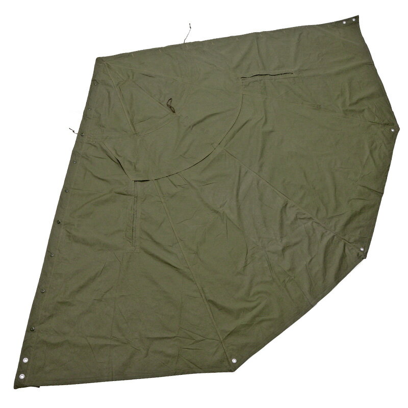 実物 USED ポーランド軍 テントシート / テントシェル OLIVE サイズ2 / ユーロサープラス キャンプ アウトドア ソロキャンプ 軍物 軍幕【クーポン対象外】【T】【N】通販格安セール情報 楽天 通販