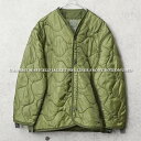 実物 USED 米軍 M-65 フィールドジャケット用ライナー フロントボタン付タイプ【クーポン対象外】【I】|メンズ レディース アウター ジャケット 中綿 ...