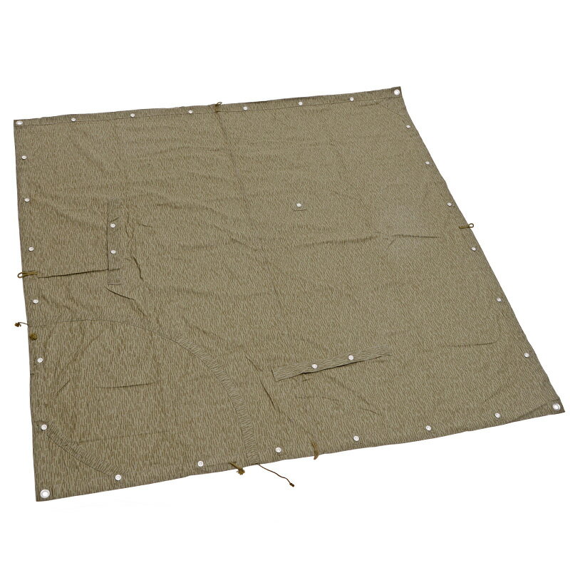 実物 新品 東ドイツ軍 NVA(国家人民軍)テントシェル・ポンチョ レインドロップカモ / ミリタリー 軍物 ユーロサープラス ユーロミリタリー【クーポン対象外】【T】【N】通販格安セール情報 楽天 通販