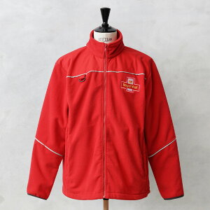 実物 USED イギリス ROYAL MAIL フリースジャケット【クーポン対象外】【I】|ロイヤルメール ワークジャケット アウター メンズ カジュアル 赤 イギリス 郵便局 放出品 大きいサイズ 防寒 暖かい